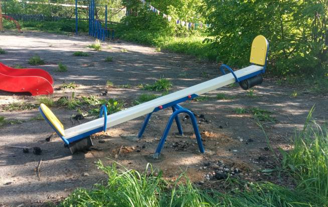 Качалка балансир средняя Арт.4-05    2650х450х900мм