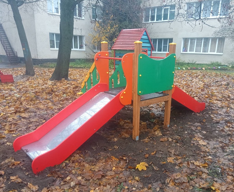 Горка ДИО-5.02 двойная высота ската 700мм
